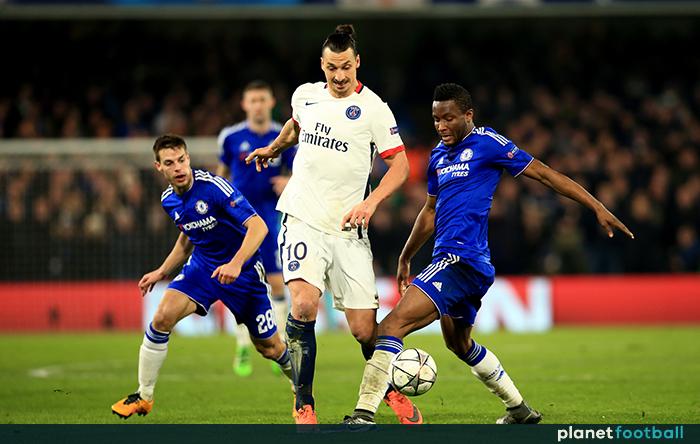 John Obi Mikel đối đầu Zlatan Ibrahimovic