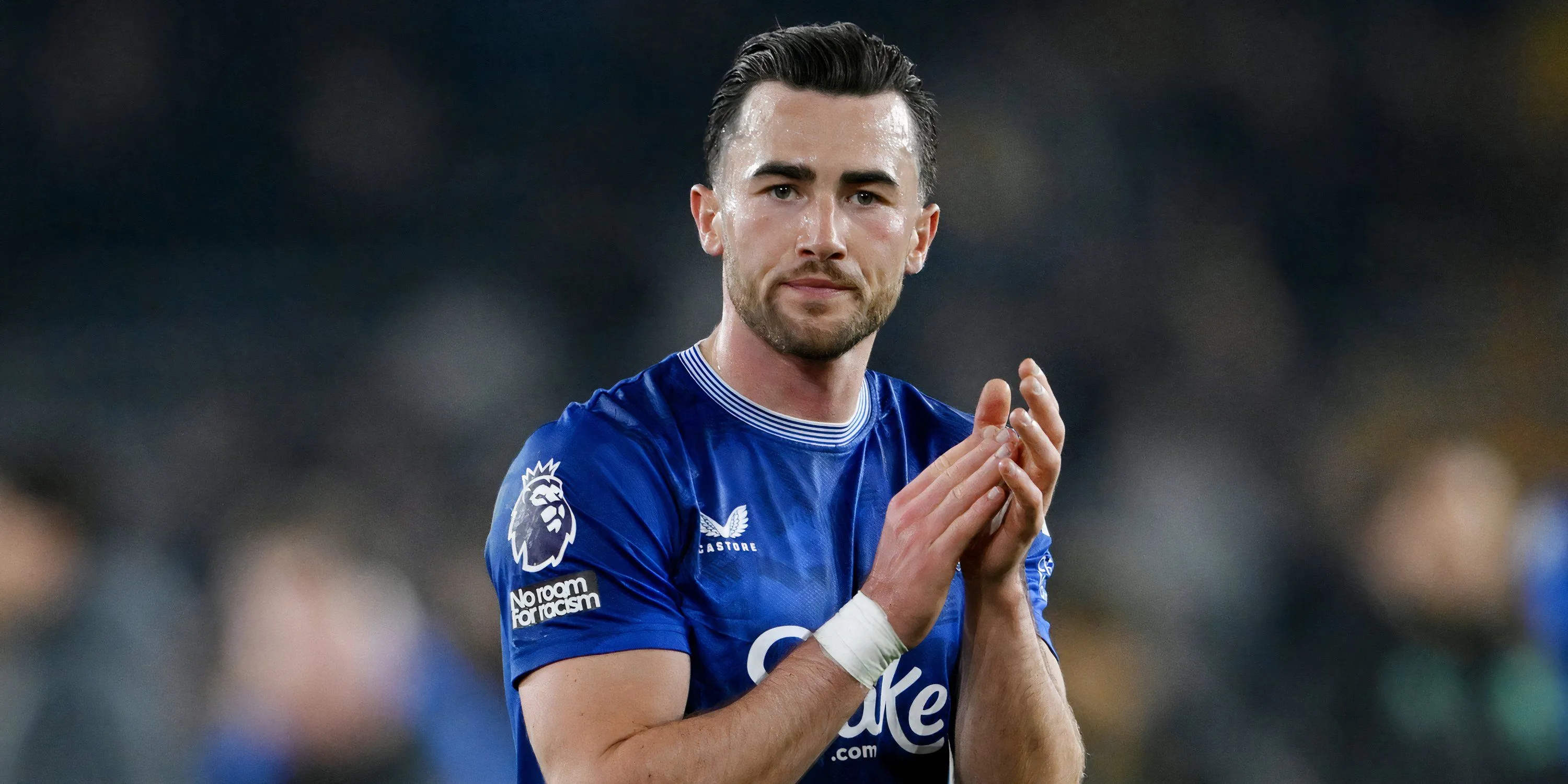 Jack Harrison trong màu áo Everton mùa giải 2024/25
