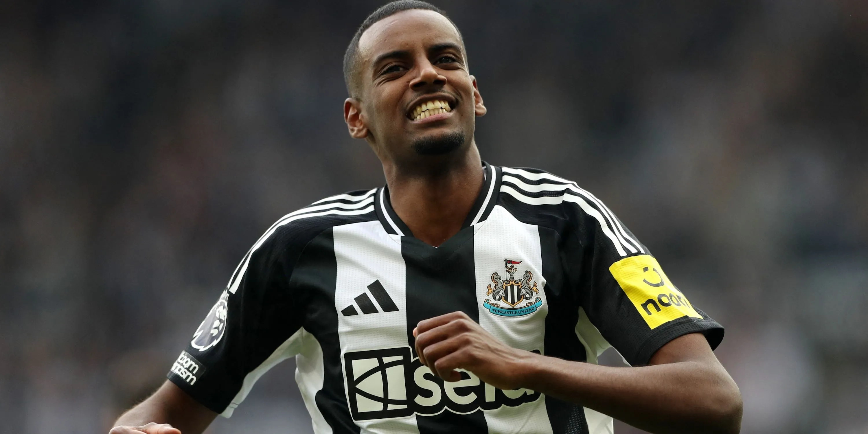 Alexander Isak ăn mừng bàn thắng cho Newcastle United, thể hiện tầm quan trọng của anh