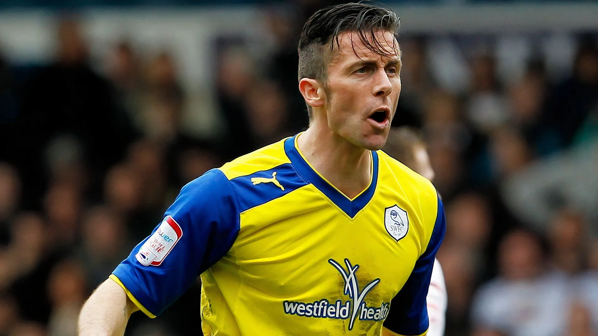 Chuyên gia David Prutton thời còn thi đấu cho Sheffield Wednesday