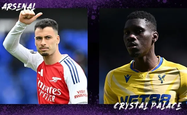 Đồ họa nhận định trước trận đấu Arsenal đối đầu Crystal Palace tại Premier League