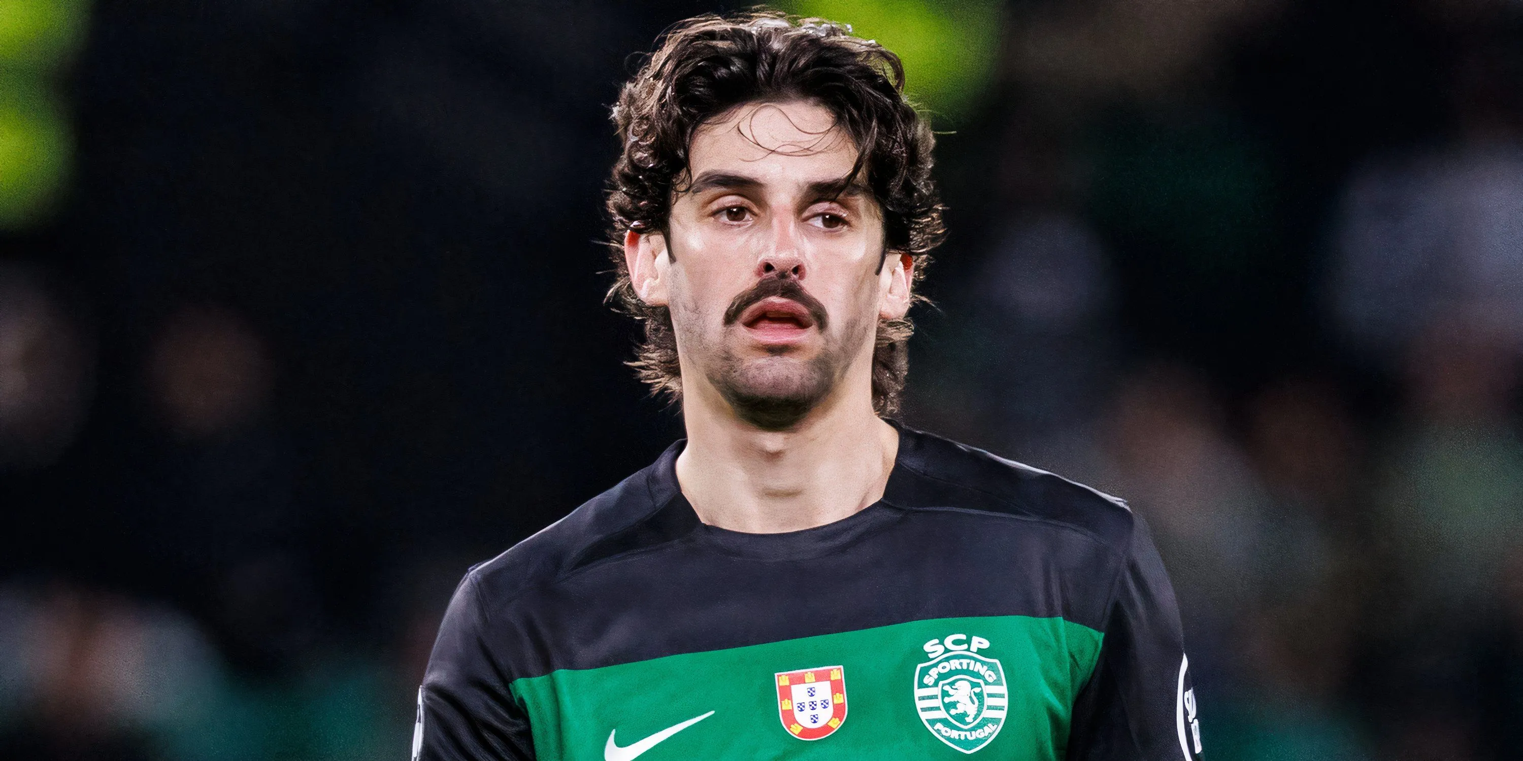 Francisco Trincao trong màu áo Sporting CP thể hiện kỹ thuật điêu luyện