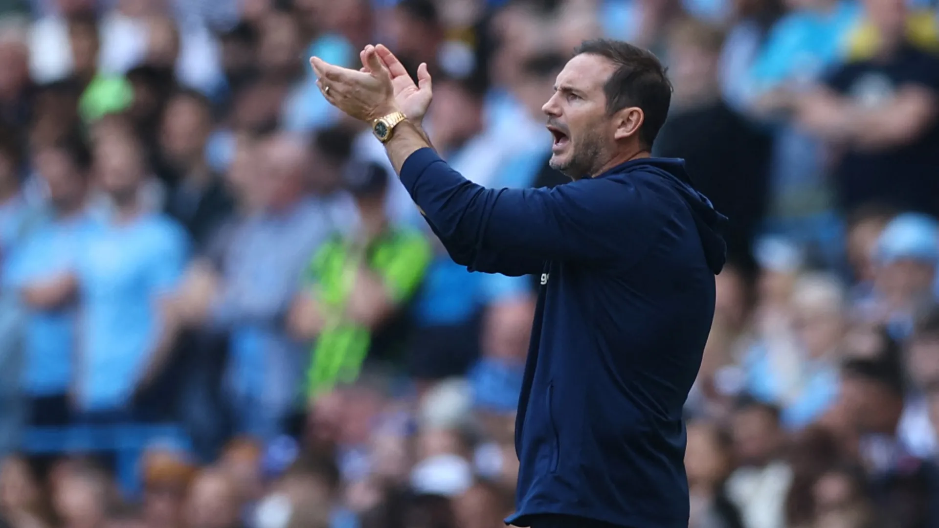 Frank Lampard sau khi rời Derby và chuyển sang dẫn dắt Chelsea
