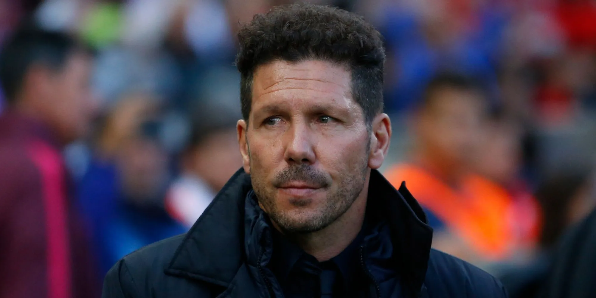 HLV Diego Simeone của Atletico Madrid đầy nhiệt huyết