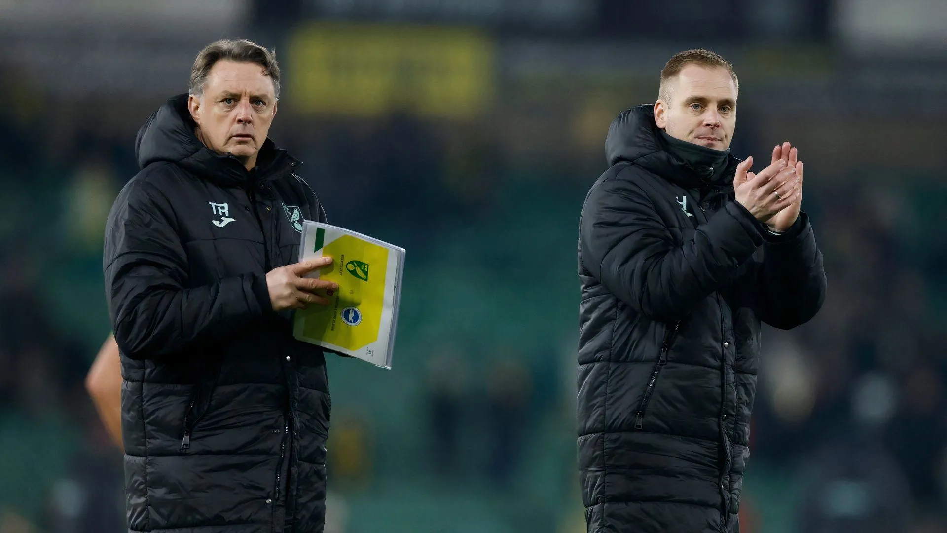 HLV Johannes Hoff Thorup trong thời gian dẫn dắt Norwich City ở giải Championship