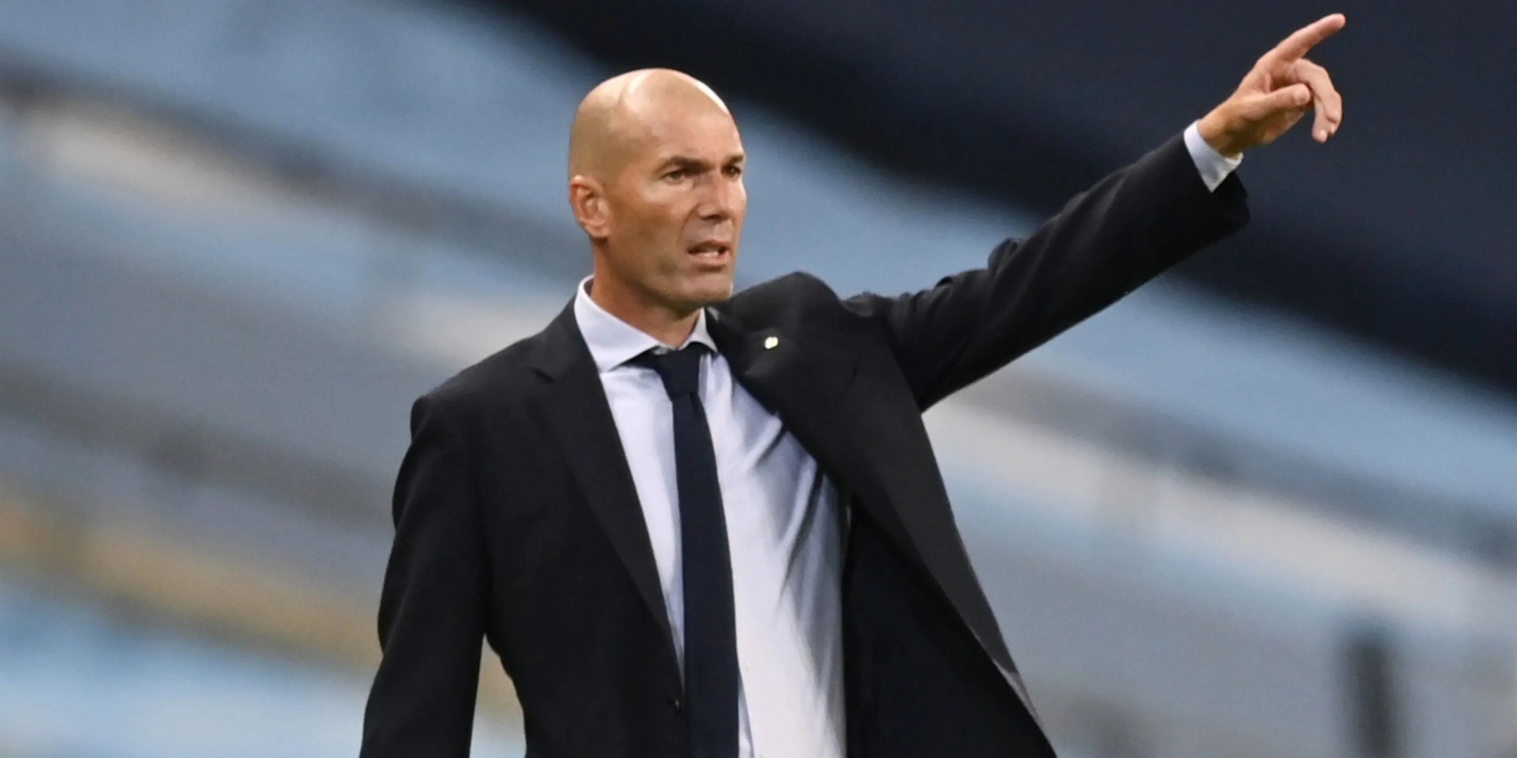 HLV Zinedine Zidane, người đã quyết định Real Madrid không tạo hàng rào danh dự cho Barcelona vào năm 2018