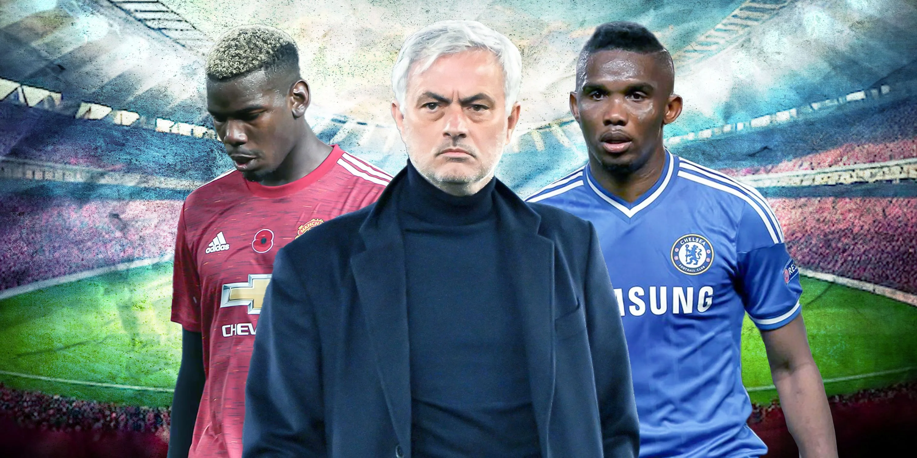 Huấn luyện viên Jose Mourinho trầm ngâm bên đường biên
