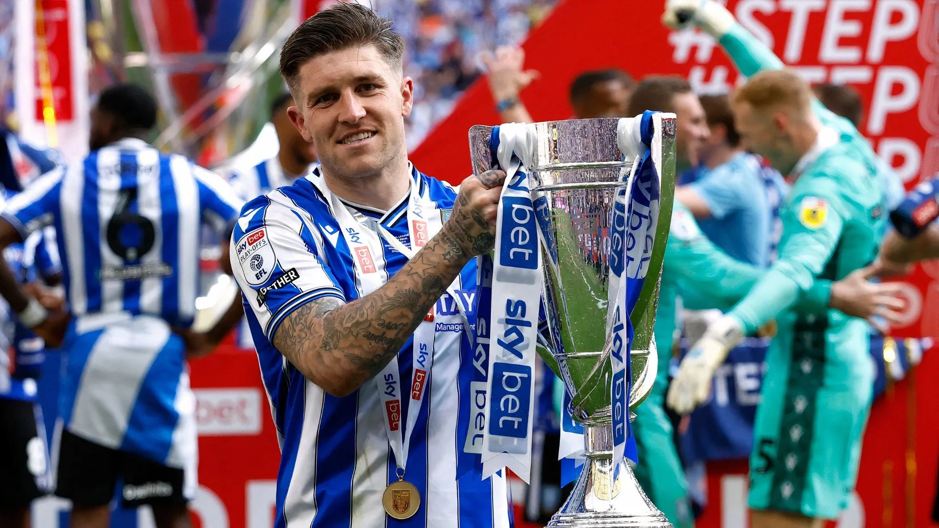 Josh Windass thi đấu cho Sheffield Wednesday