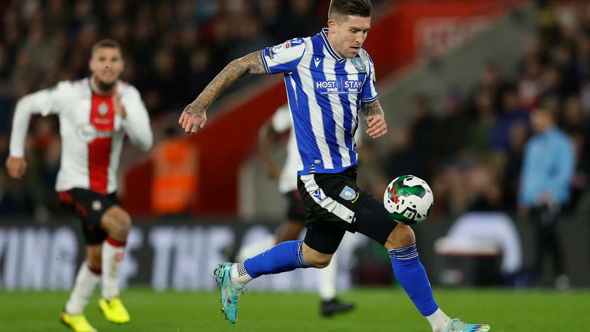 Josh Windass trong màu áo Sheffield Wednesday