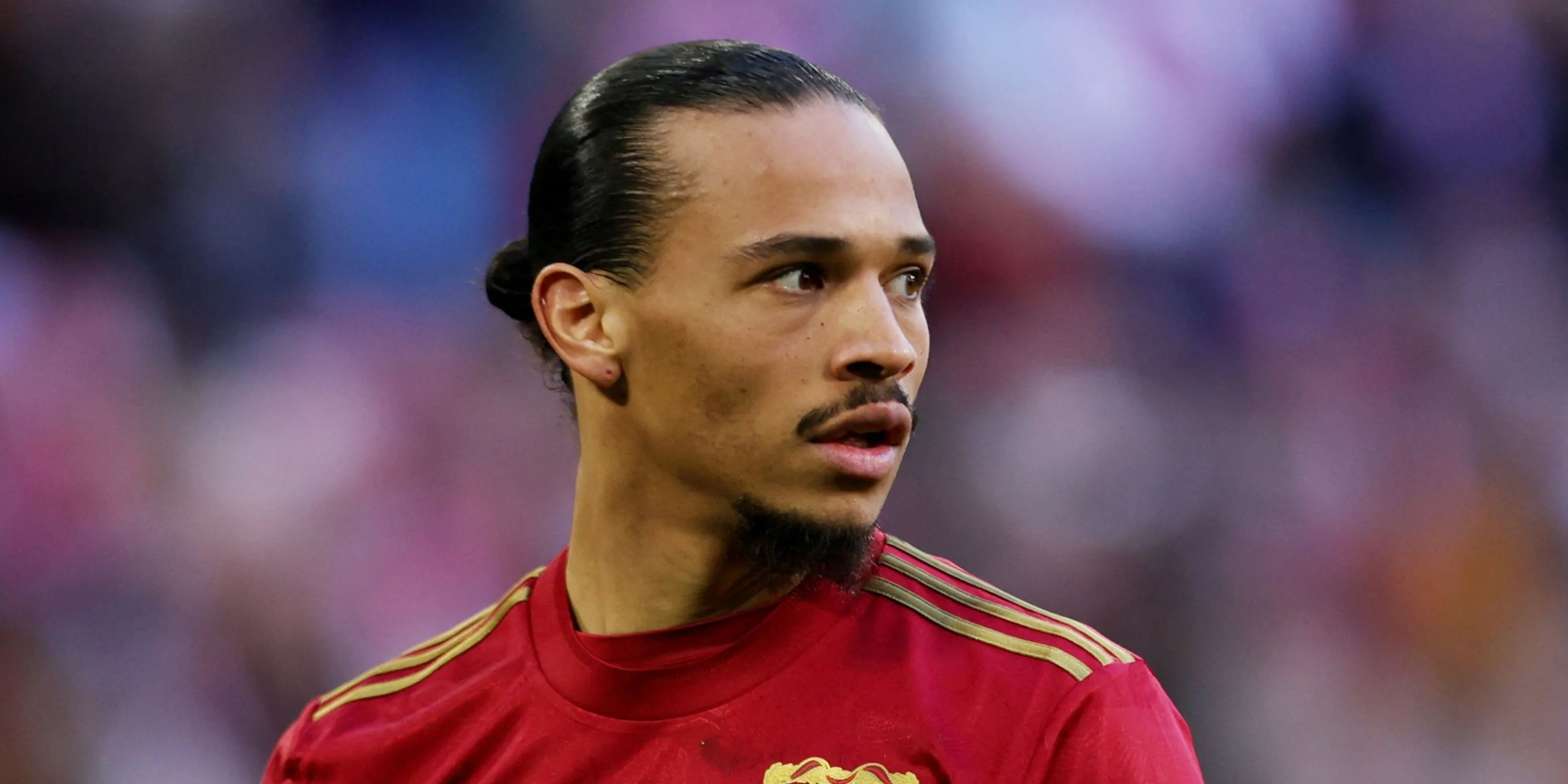 Leroy Sane trong màu áo Bayern Munich, mục tiêu chuyển nhượng tiềm năng của Arsenal hè này