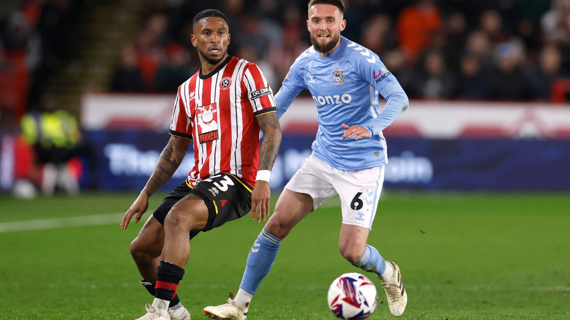 Matt Grimes trong màu áo Coventry City