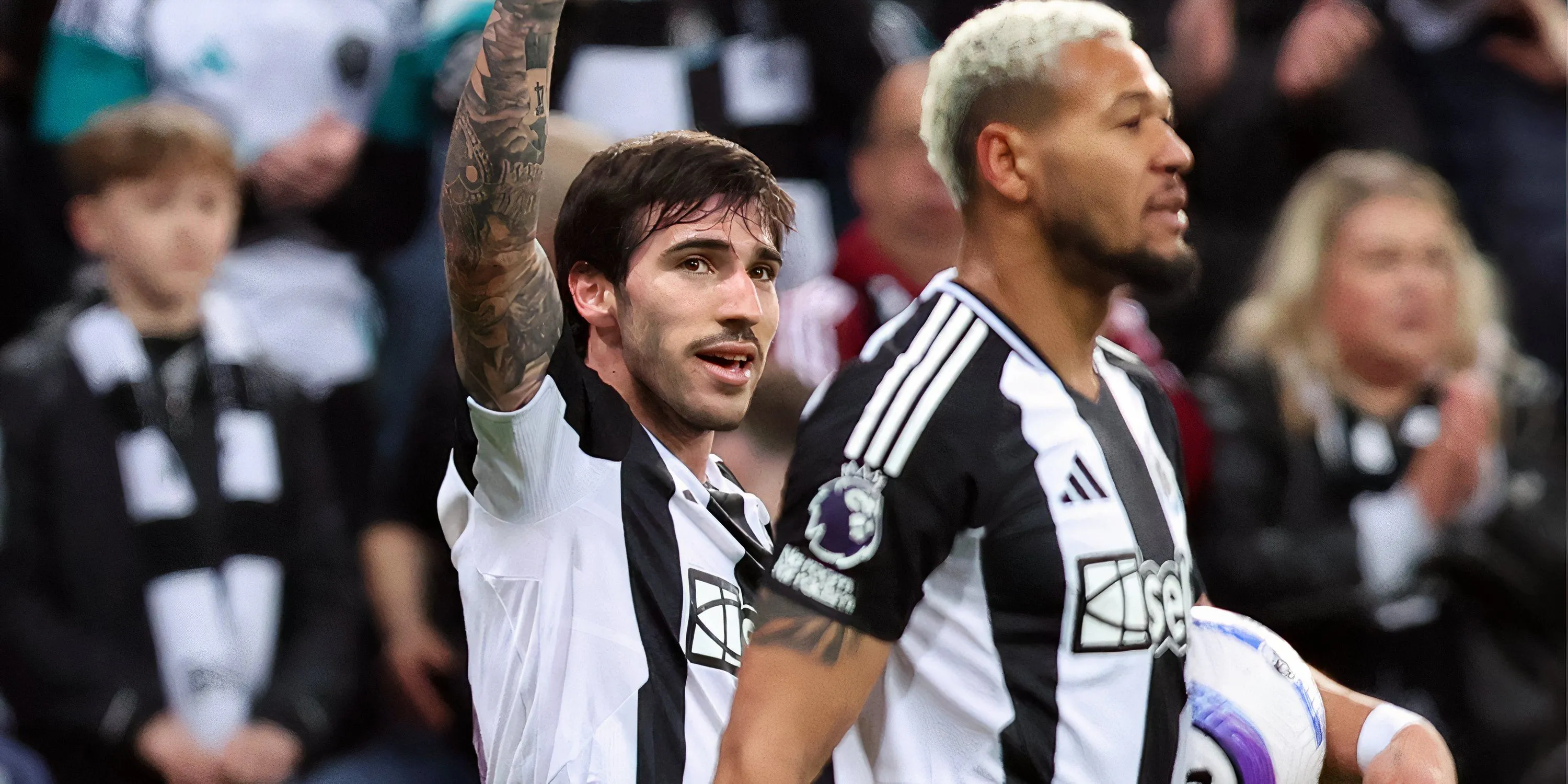 Sandro Tonali trong màu áo Newcastle United tại Premier League