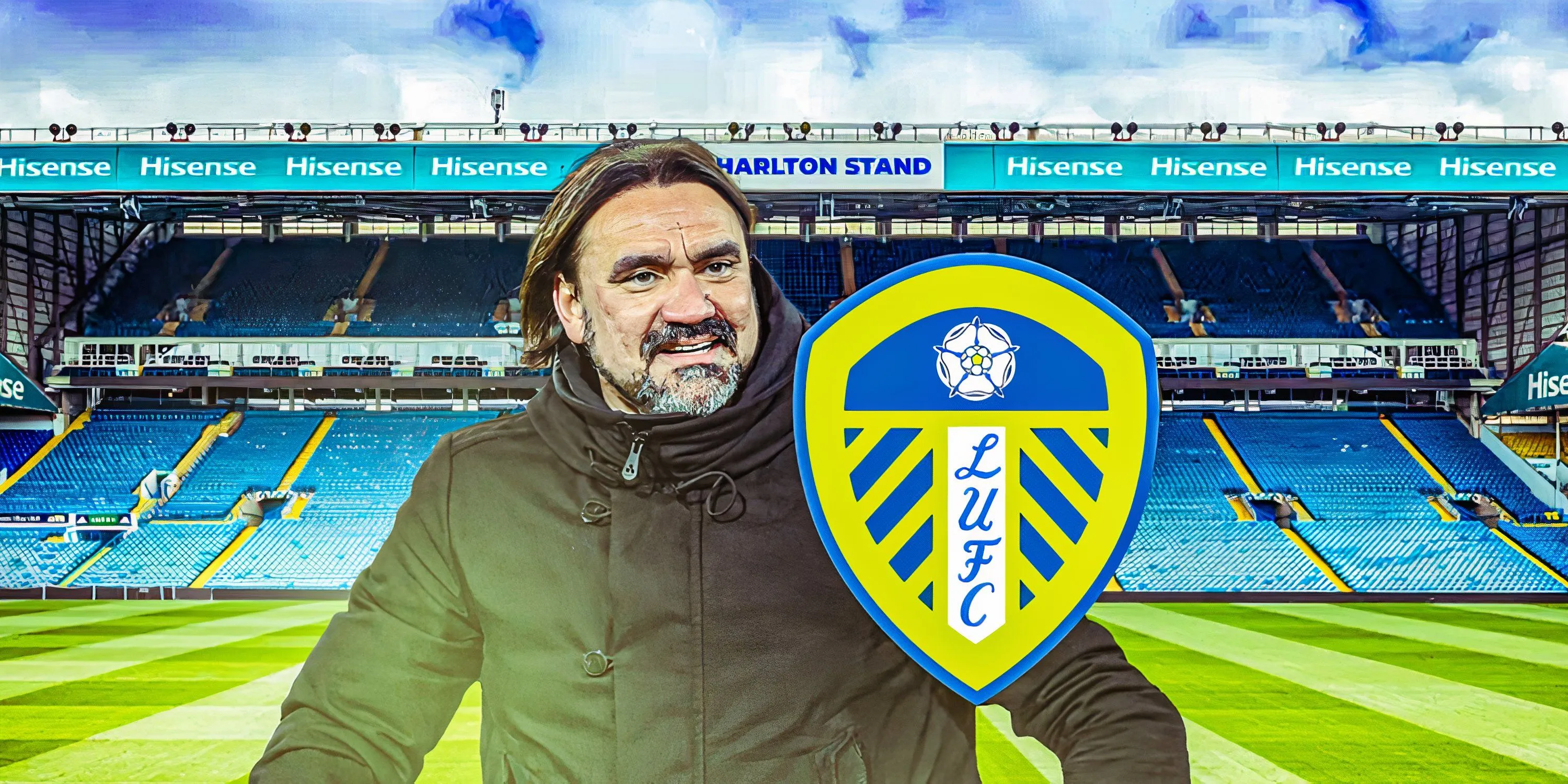 HLV Daniel Farke và sân nhà Elland Road, nơi Leeds United chuẩn bị đón mùa giải Premier League trở lại với những mục tiêu chuyển nhượng tham vọng
