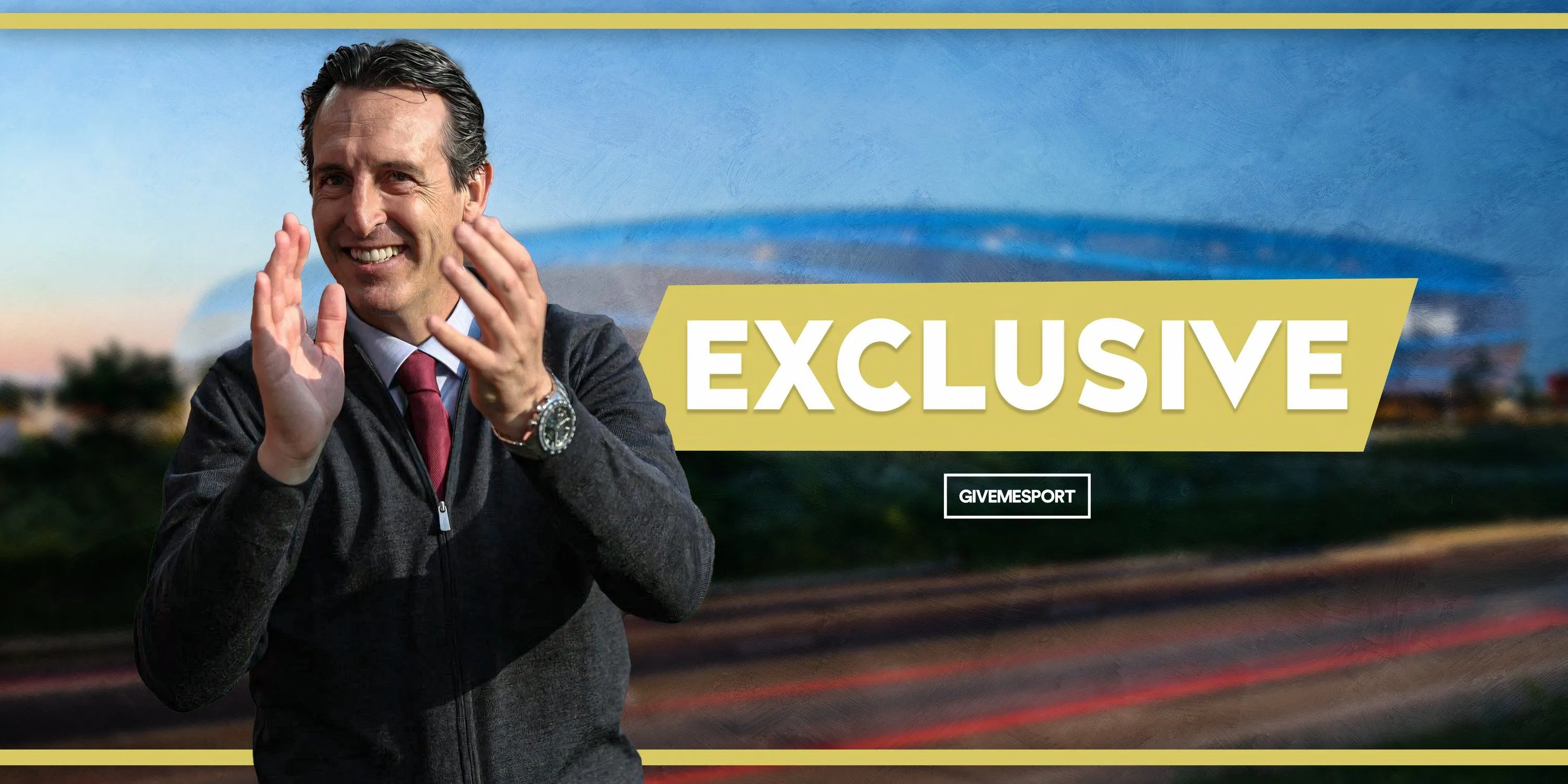 Huấn luyện viên Unai Emery của Aston Villa, người đang cân nhắc chiêu mộ Jadon Sancho