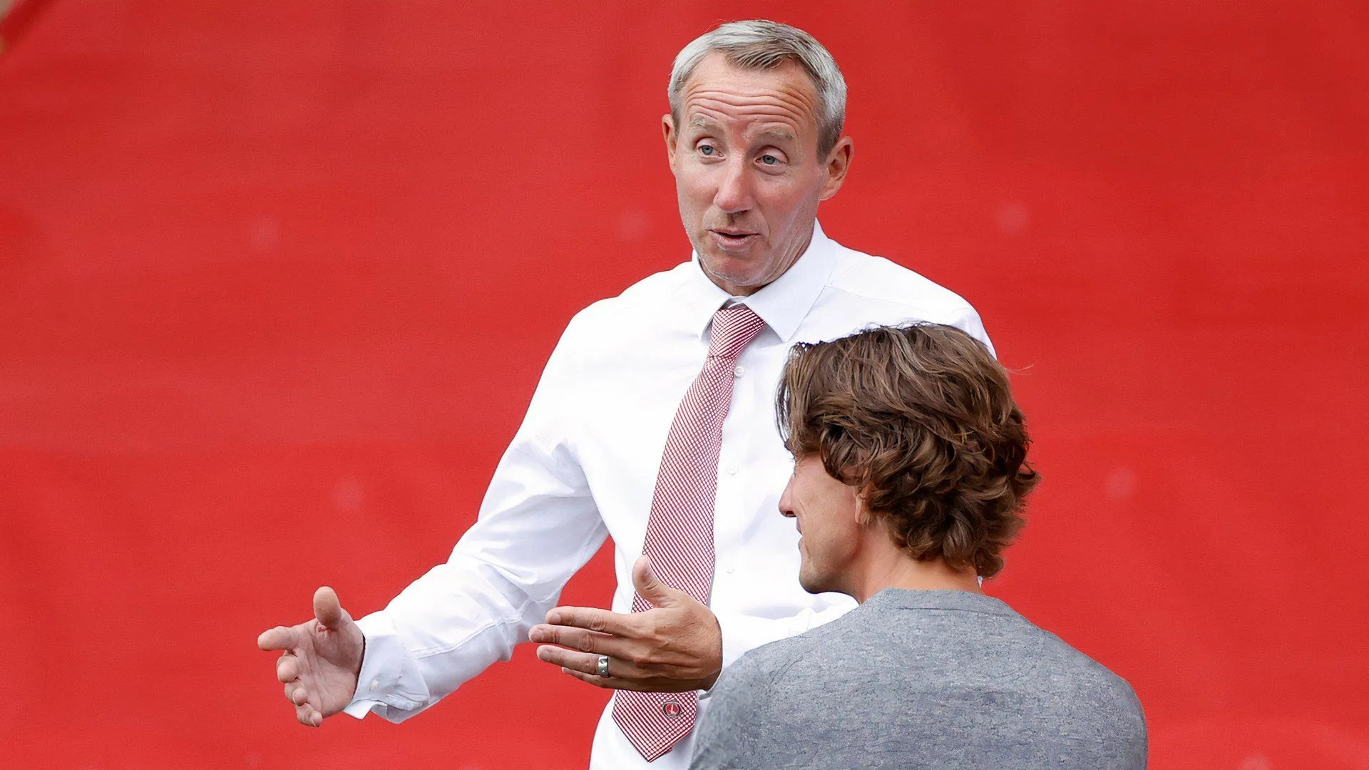 Lee Bowyer và Thomas Frank tại trận đấu