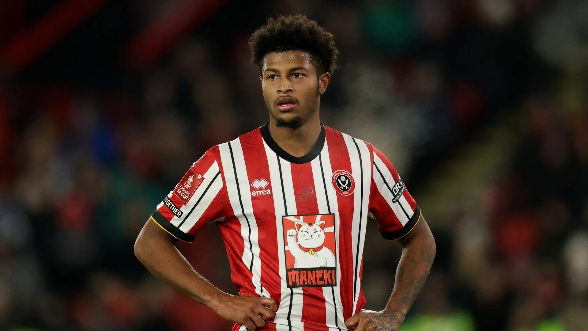 Rhian Brewster trong màu áo câu lạc bộ Sheffield United