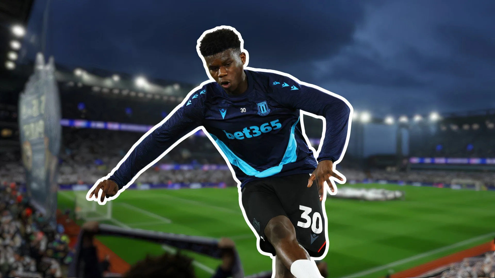 Sao trẻ Sol Sidibe của Stoke City