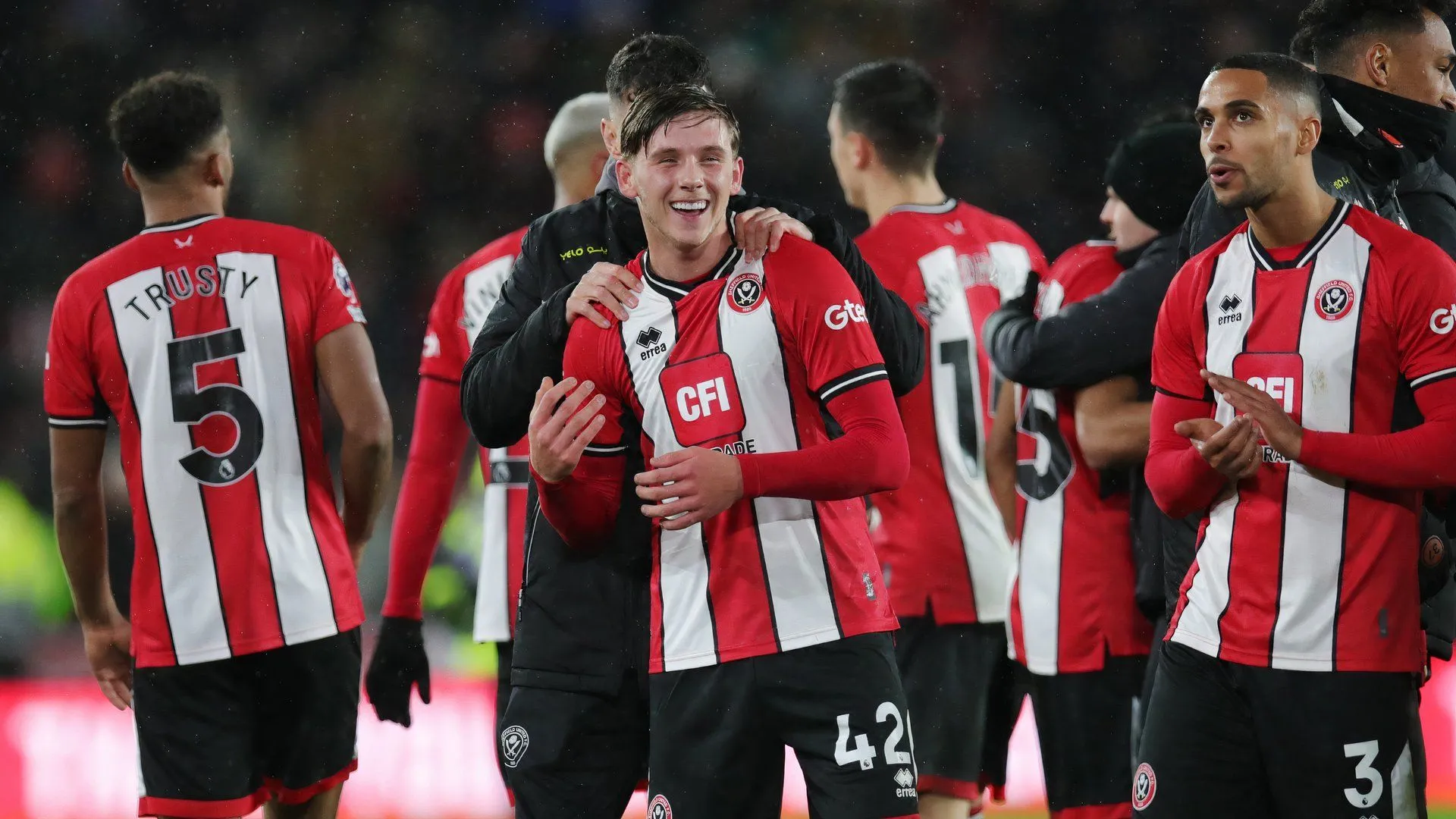 Sydie Peck trong màu áo Sheffield United