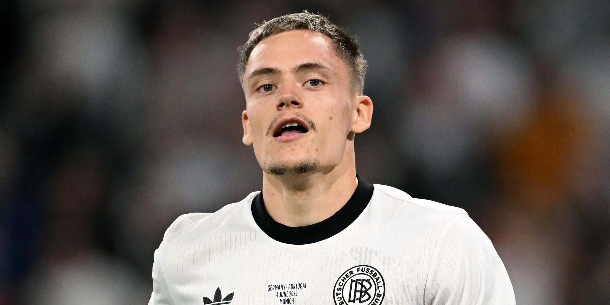 Tiền vệ Florian Wirtz trong trận đấu giữa Đức và Bồ Đào Nha tại Nations League