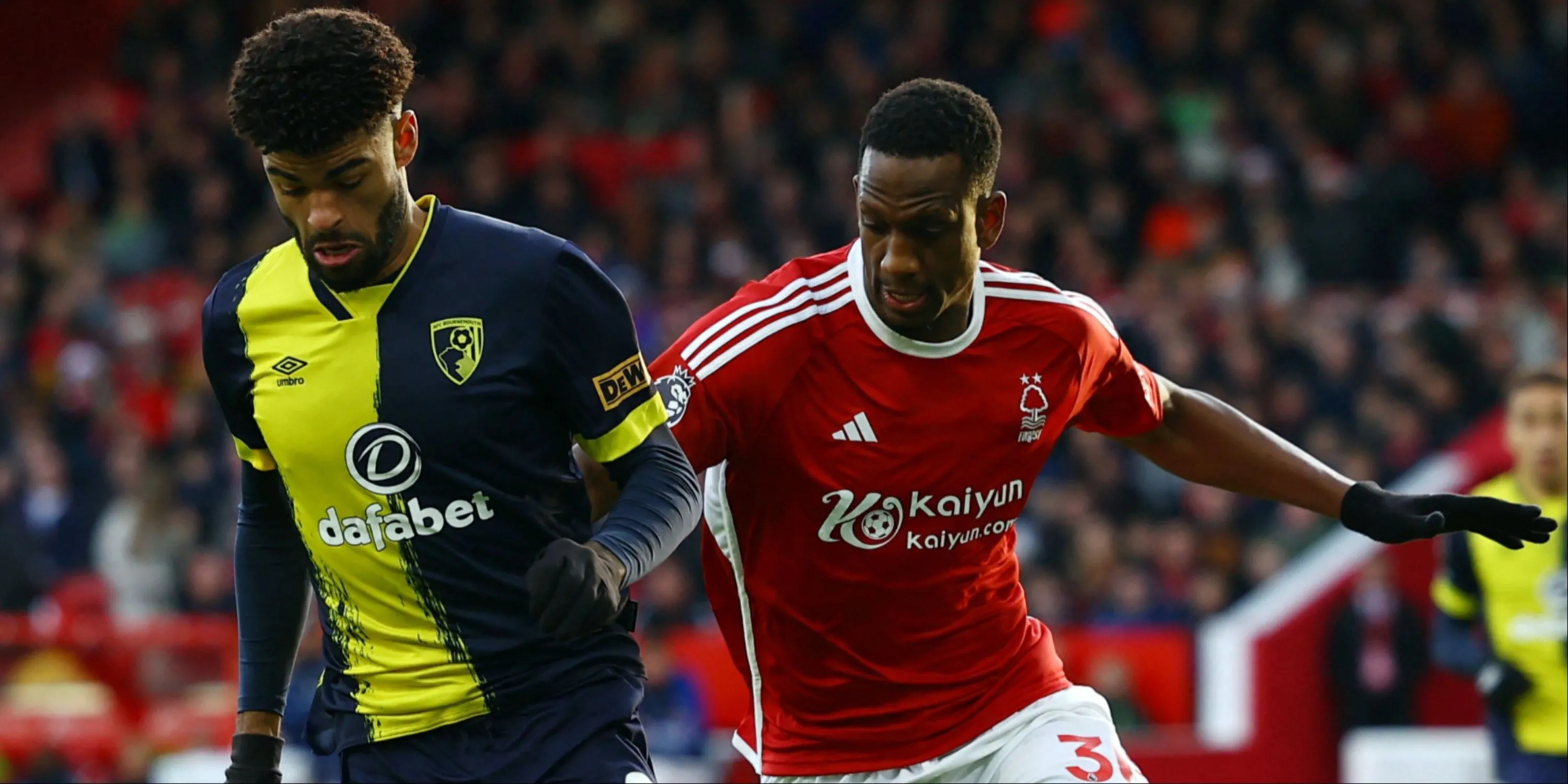 Willy Boly và biểu tượng Nottingham Forest
