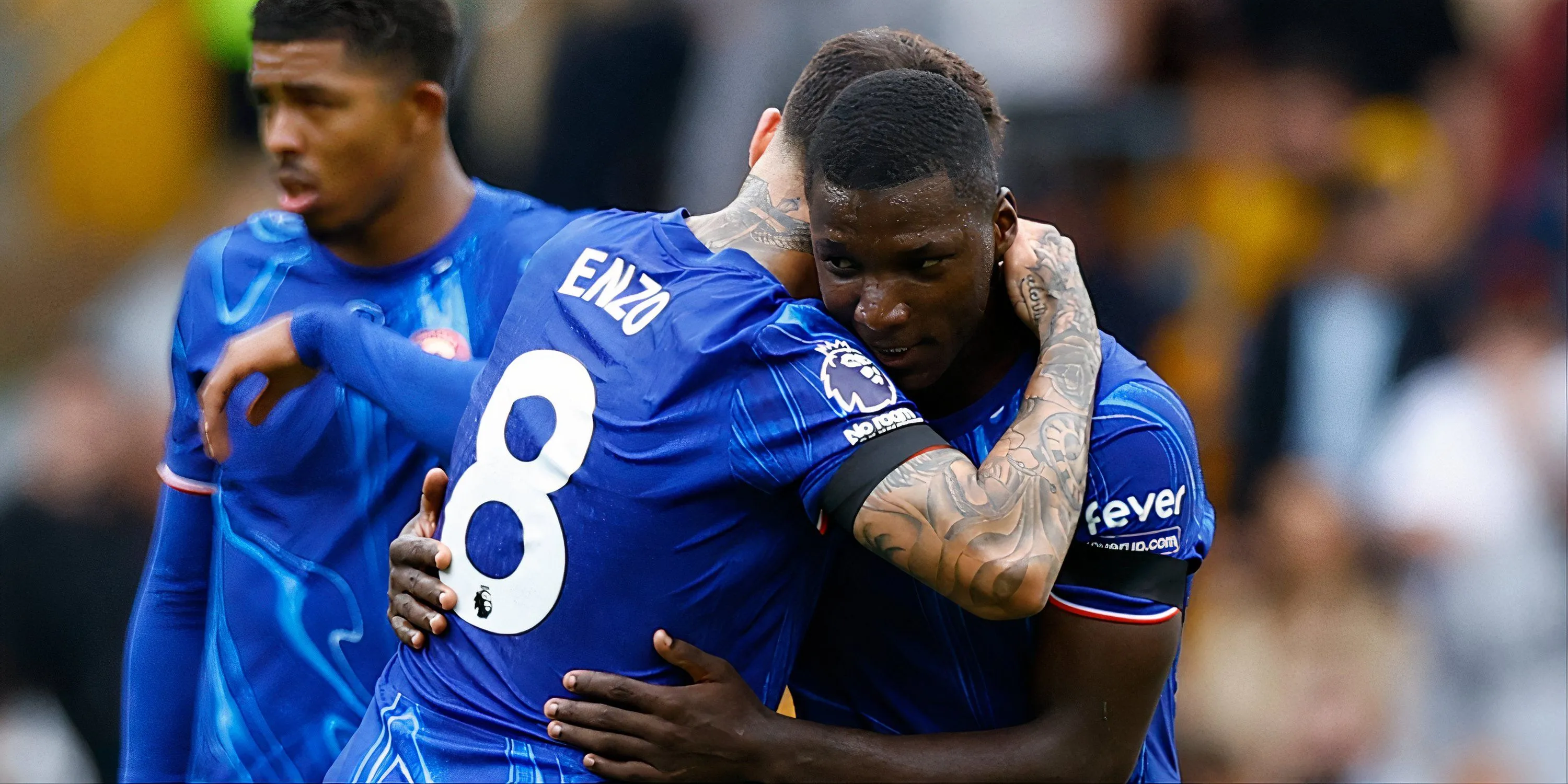 Bộ đôi tiền vệ Enzo Fernández và Moises Caicedo của Chelsea