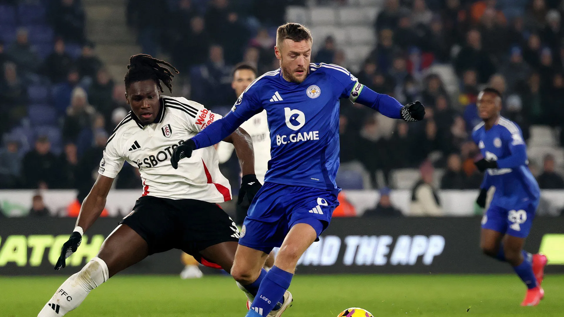 Jamie Vardy trong màu áo Leicester City, biểu tượng của kỷ nguyên vàng