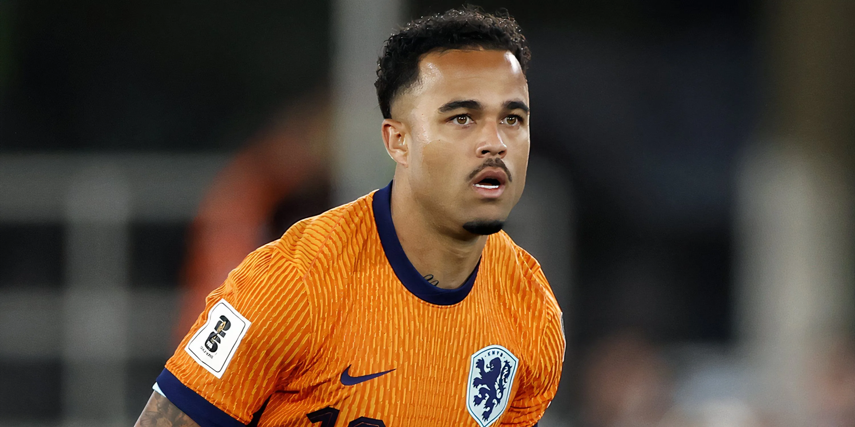 Justin Kluivert thi đấu cho Đội tuyển Hà Lan