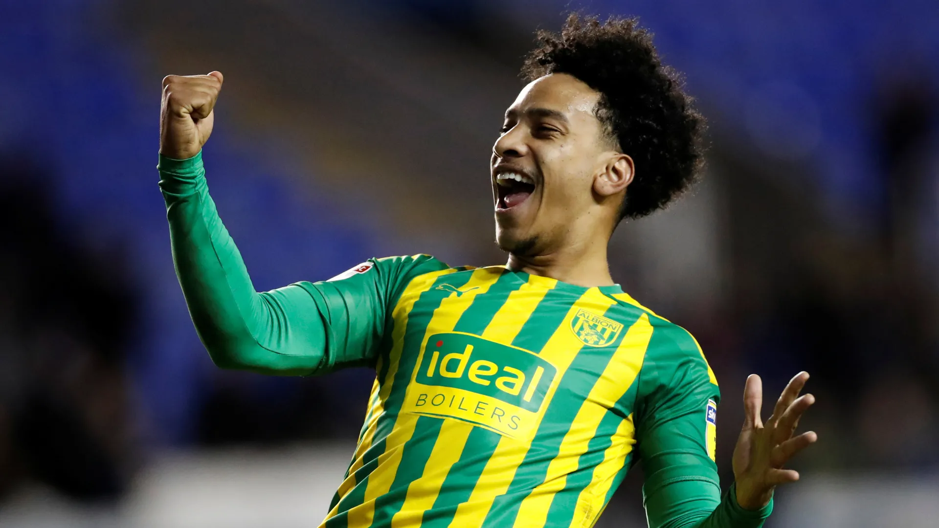 Matheus Pereira trong màu áo West Brom thi đấu tại Premier League
