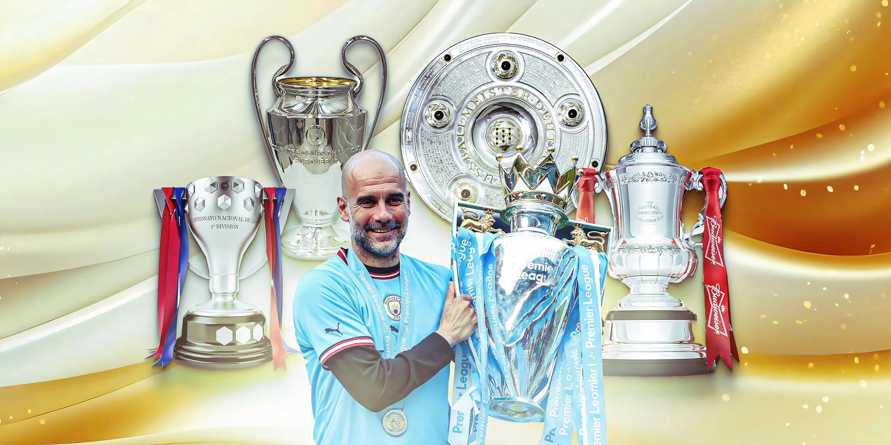Những danh hiệu Pep Guardiola giành được trong sự nghiệp huấn luyện