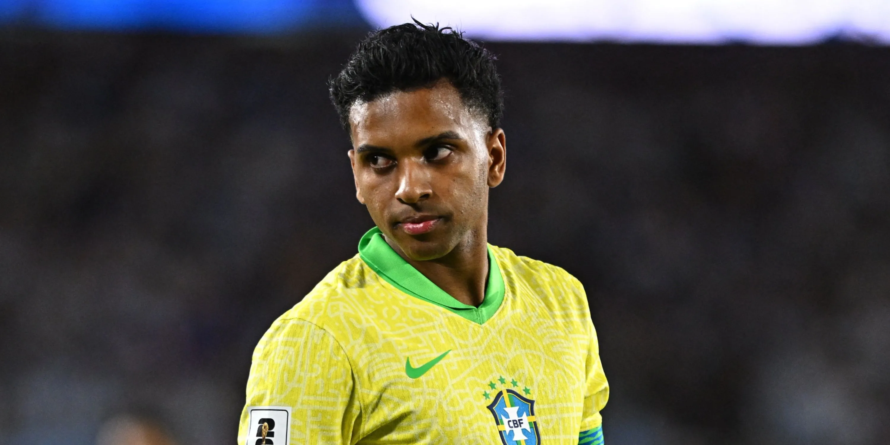 Rodrygo trong màu áo Real Madrid, cầu thủ đang được nhiều ông lớn Premier League theo đuổi