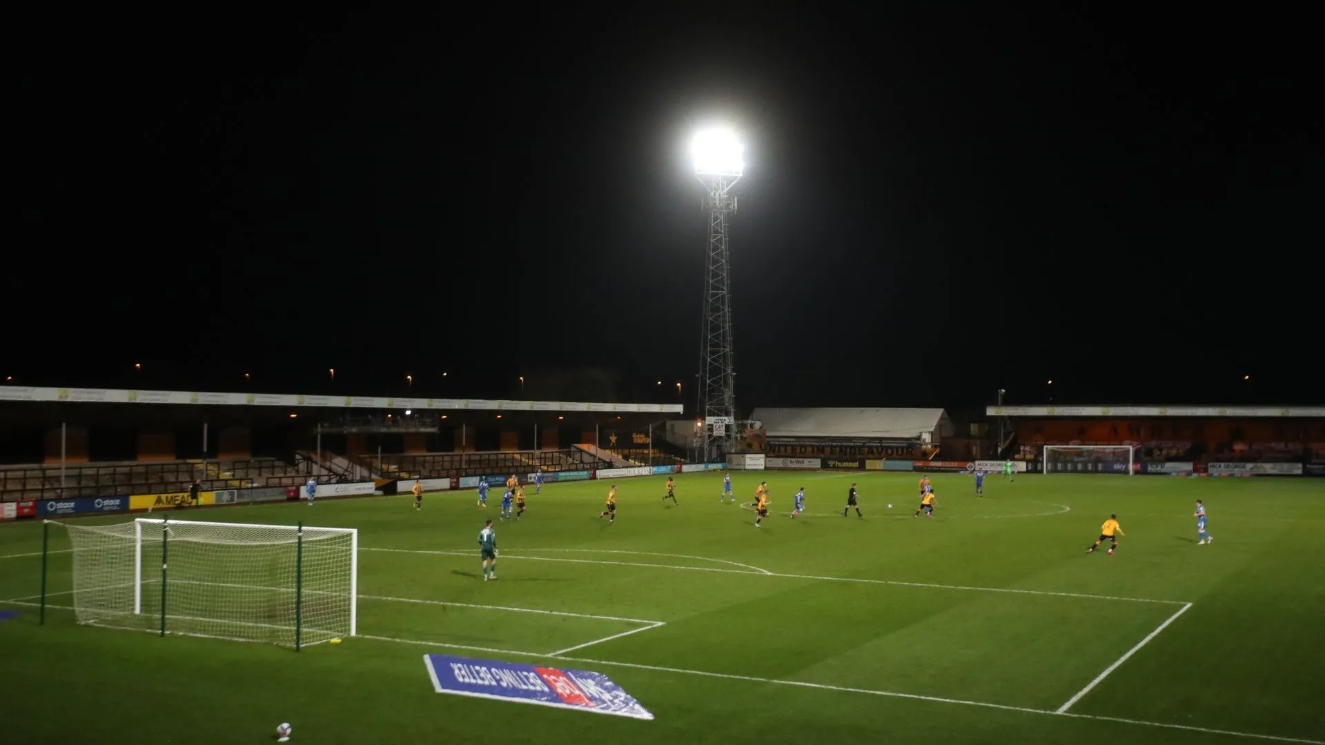 Sân vận động Abbey Stadium, sân nhà của Cambridge United