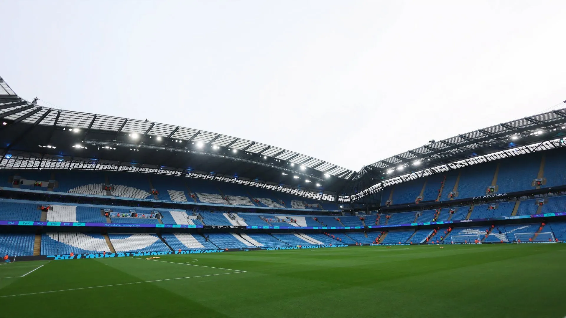 Sân vận động Etihad, nơi Caelen-Kole Cadamarteri sẽ khoác áo Manchester City