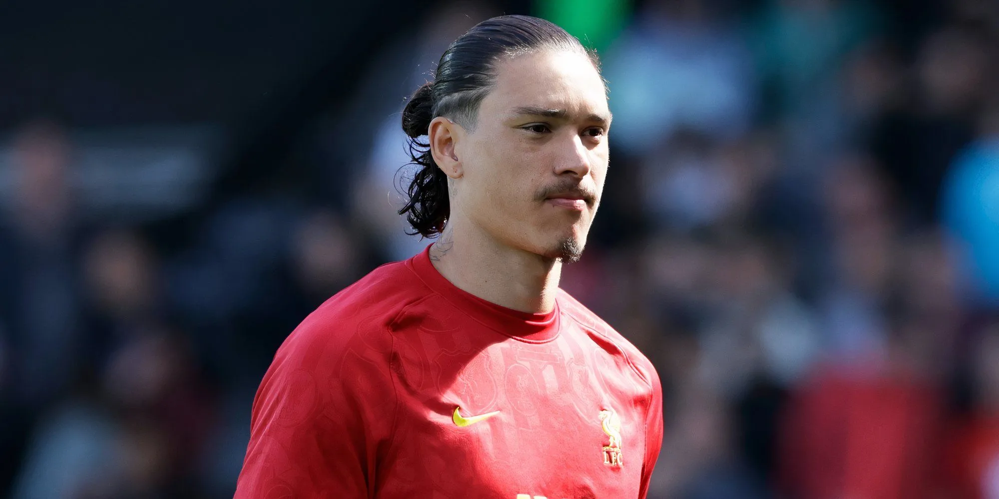 Tiền đạo Darwin Nunez trong màu áo Liverpool, mục tiêu chuyển nhượng của Newcastle