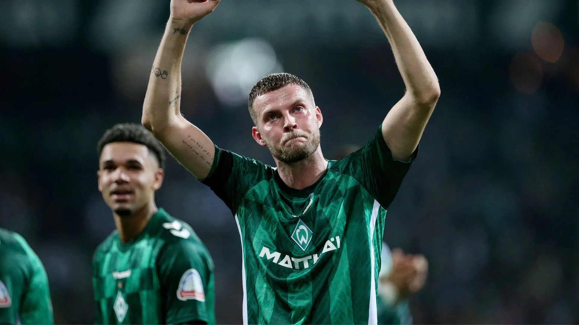 Tiền đạo Marvin Ducksch trong màu áo câu lạc bộ Werder Bremen