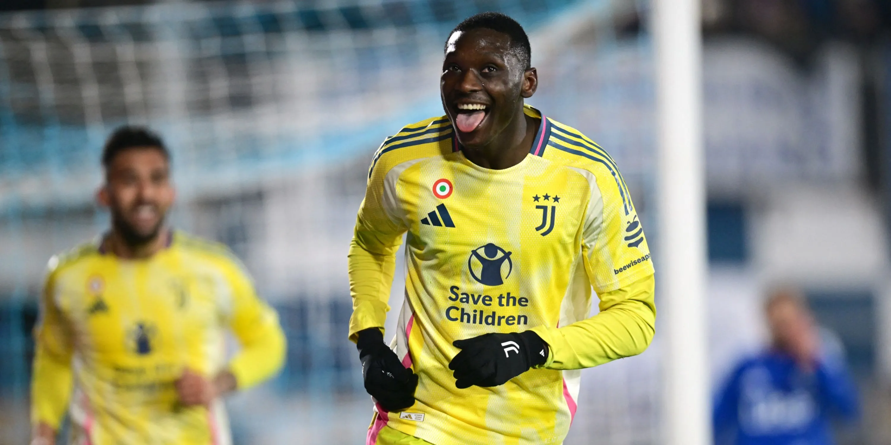 Tiền đạo Randal Kolo Muani trong màu áo Juventus.