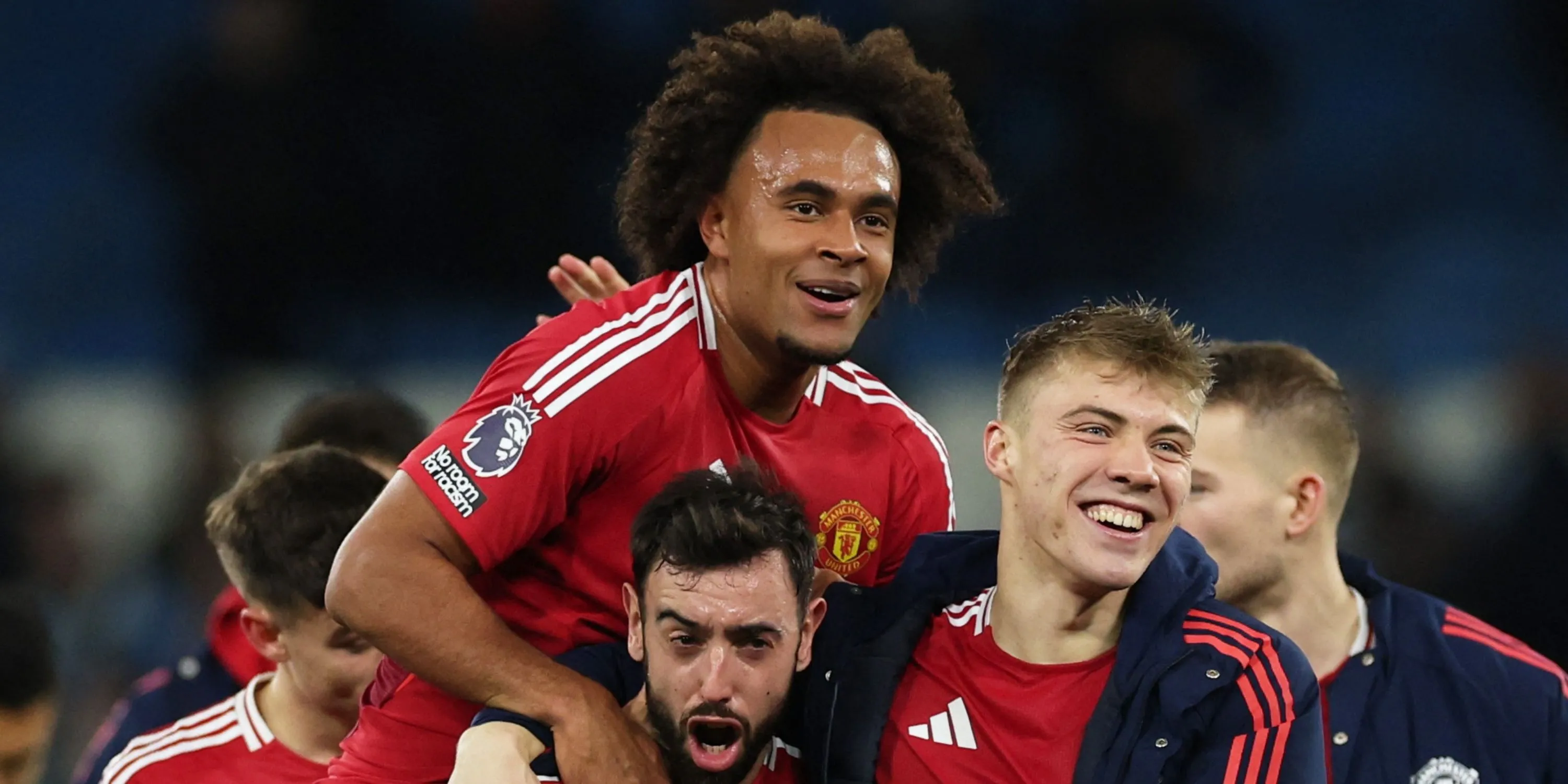 Tiền đạo Rasmus Højlund của Manchester United trong một trận đấu ở Premier League.