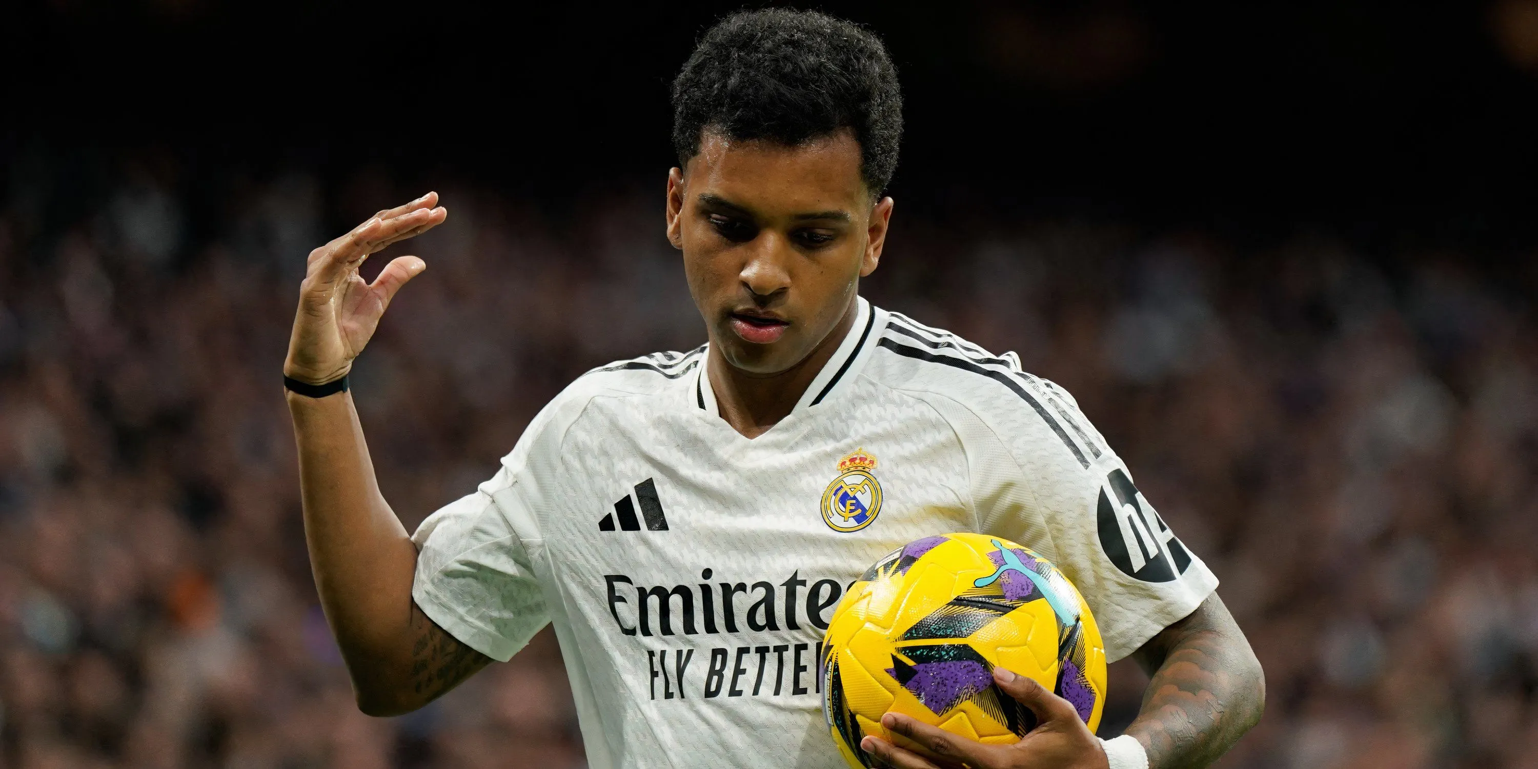 Tiền đạo Rodrygo của Real Madrid đang nằm trong tầm ngắm của Tottenham Hotspur