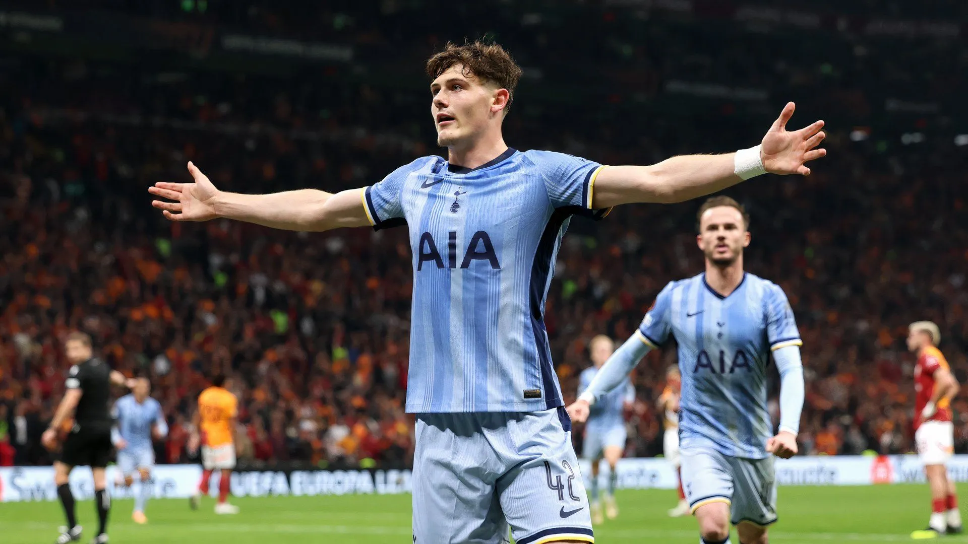 Tiền đạo trẻ Will Lankshear trong màu áo Tottenham Hotspur.