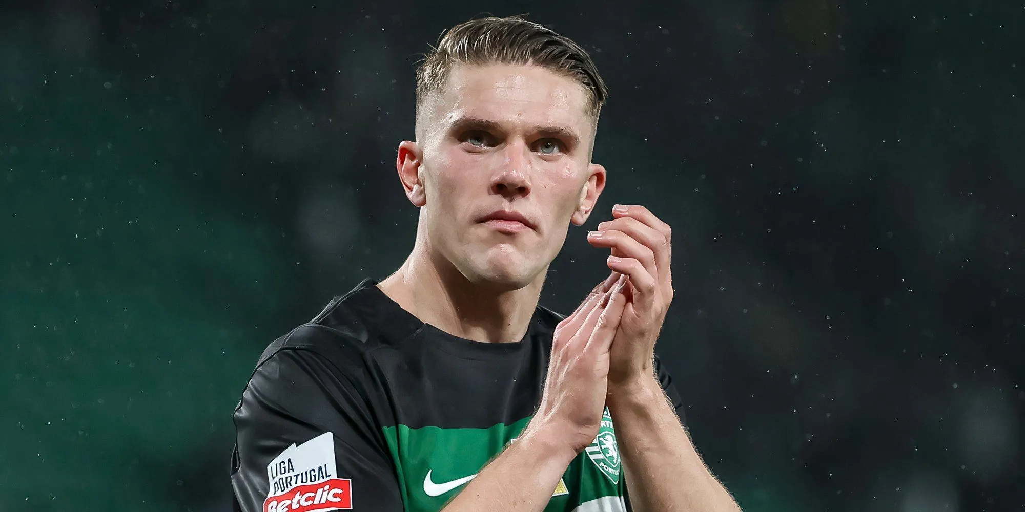 Tiền đạo Viktor Gyokeres trong màu áo Sporting Lisbon, mục tiêu chuyển nhượng hàng đầu của Arsenal