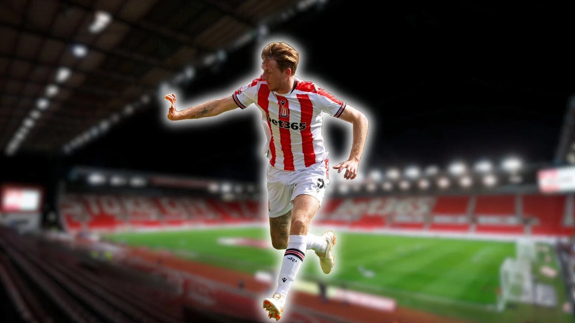 Wouter Burger khi còn thi đấu cho Stoke City, tiền vệ người Hà Lan để lại dấu ấn trước khi chuyển đến Bundesliga