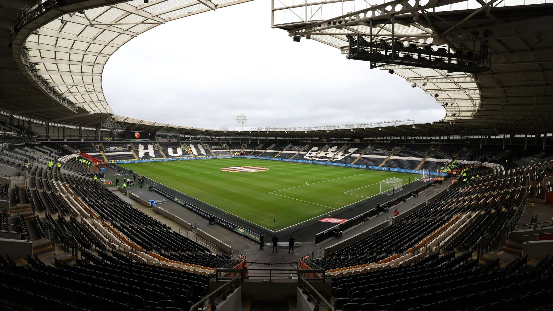 Toàn cảnh sân MKM, sân nhà của Hull City, câu lạc bộ Championship