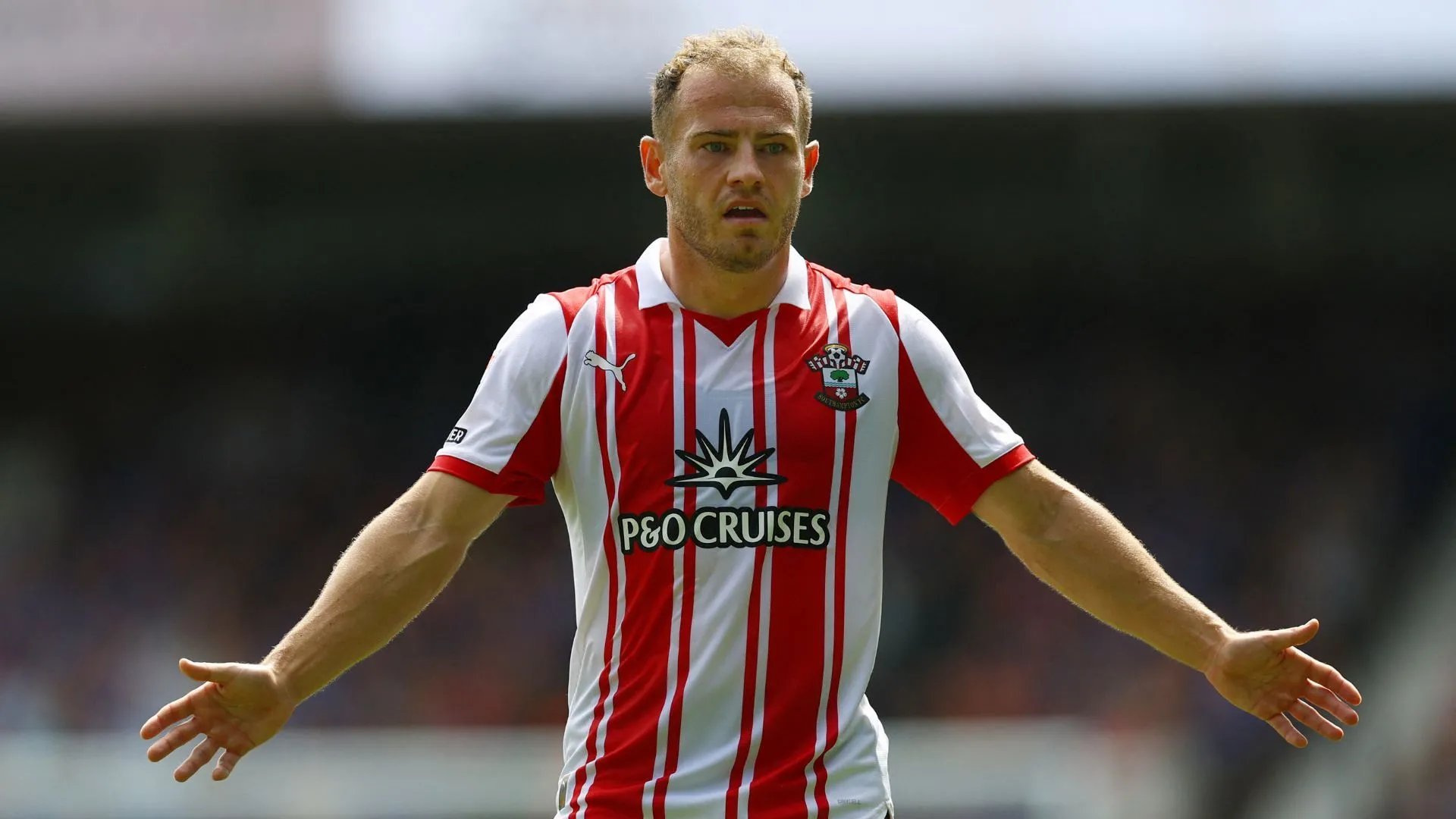 Tiền vệ chạy cánh Ryan Fraser của Southampton