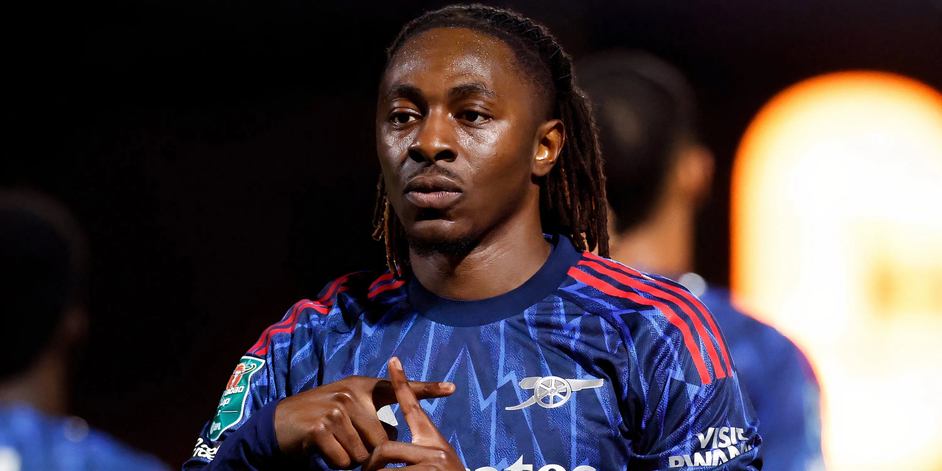 Eberechi Eze trong màu áo Arsenal, chỉ số sáng tạo nổi bật
