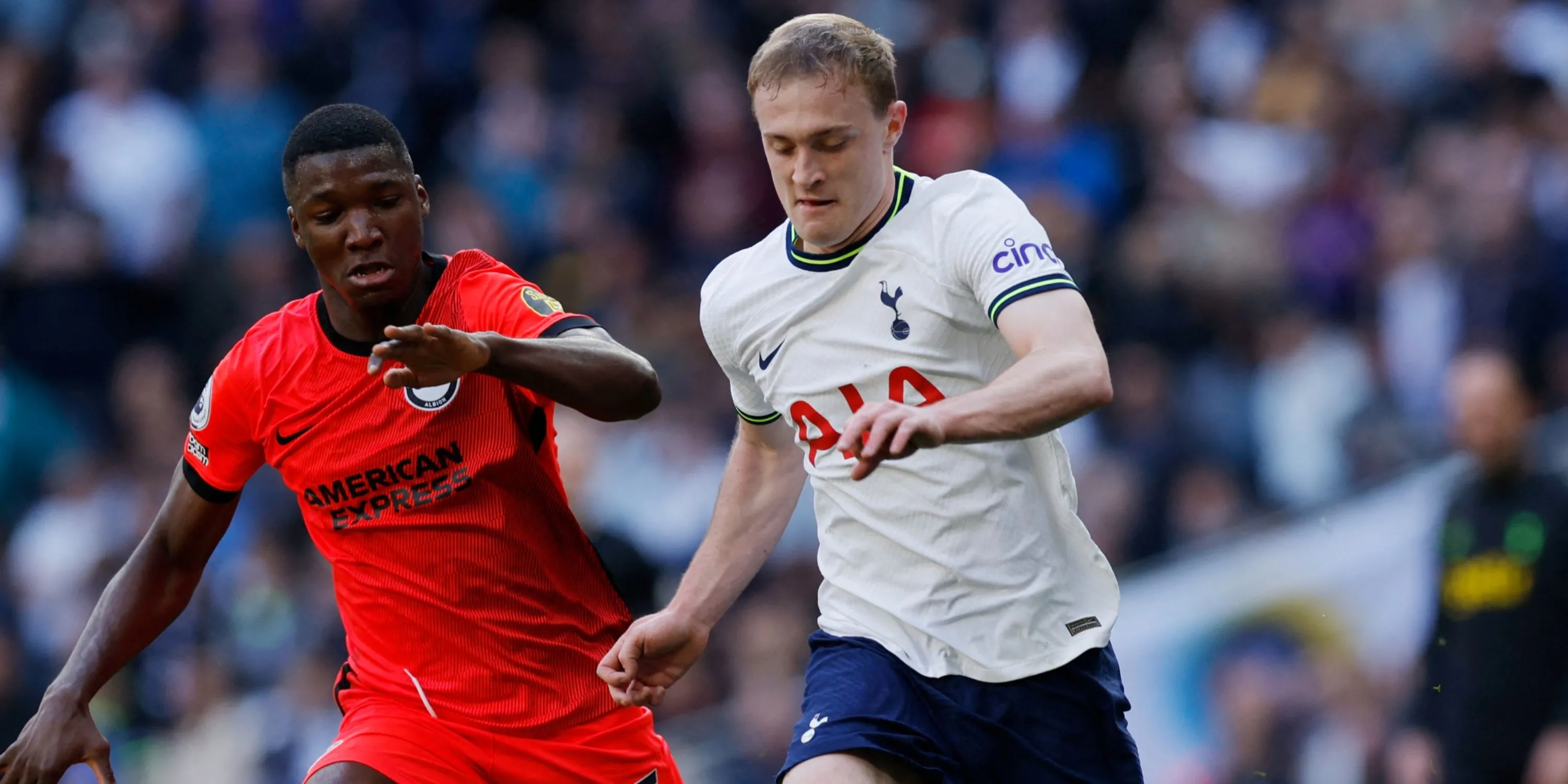 Oliver Skipp trong màu áo Tottenham: chỉ số tấn công hạn chế