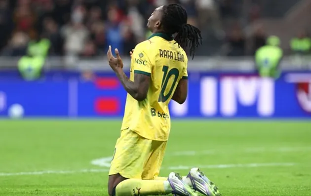 Rafael Leao là mũi nhọn quan trọng của AC Milan trong cuộc chiến với hàng thủ 3 người của Atalanta.